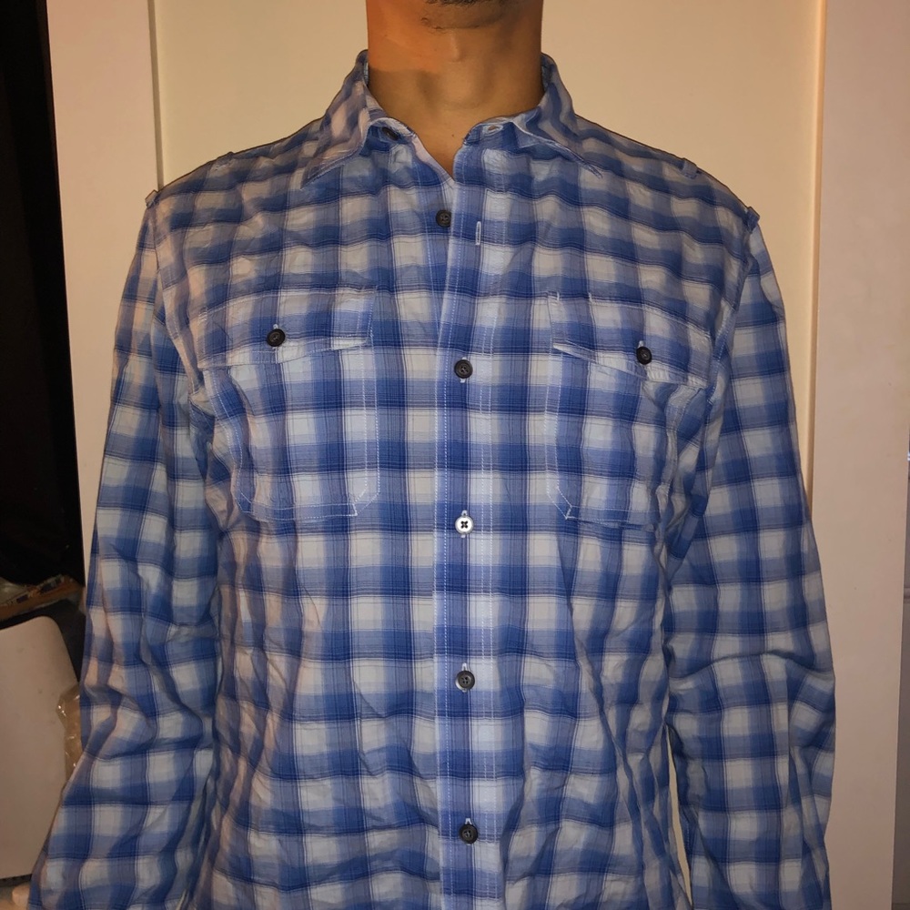 Banana Republic light blue button down size M